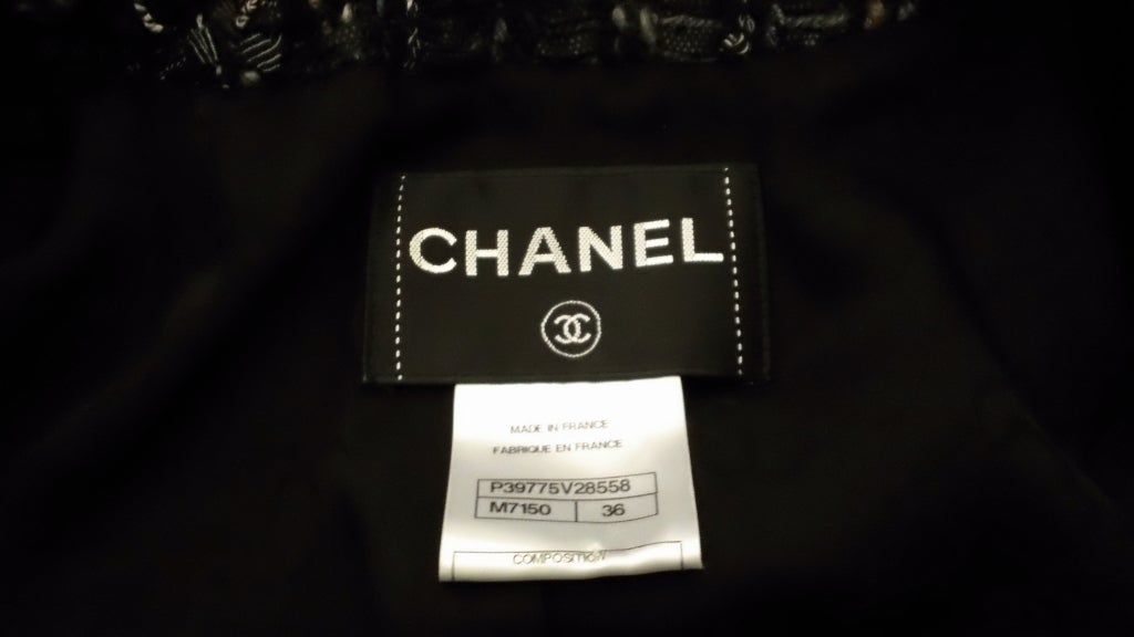 Chanel Fringe Tweed Jacket 3