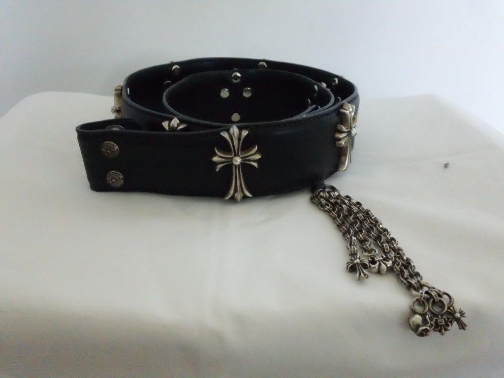 chrome hearts belt strap