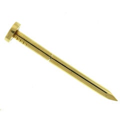 Cartier Gold Nail Jabot