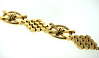 Superb CARTIER PARIS Gold Link Bracelet