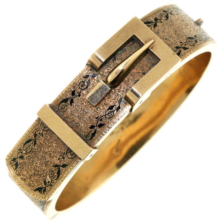 Rose Gold Buckle Bracelet main image 0