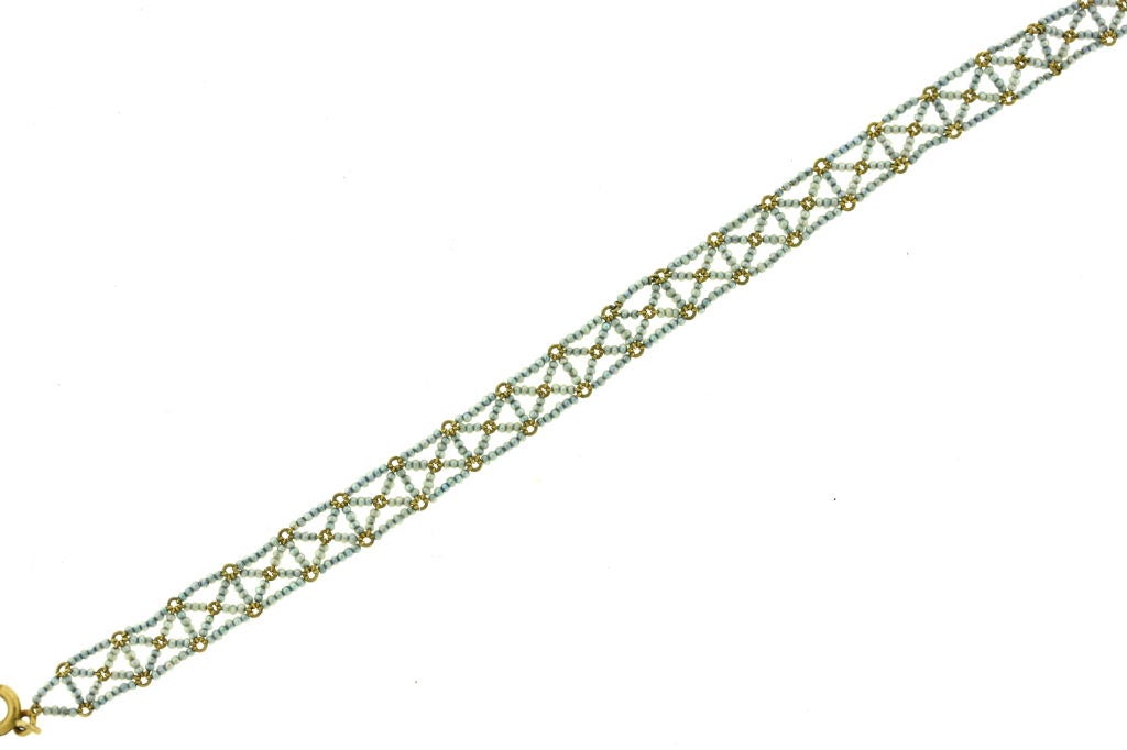 French Seed Pearl Bracelet