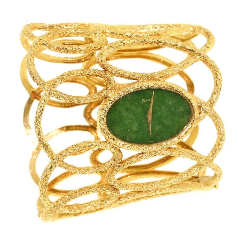 PIAGET 1970s Gold Bracelet Watch