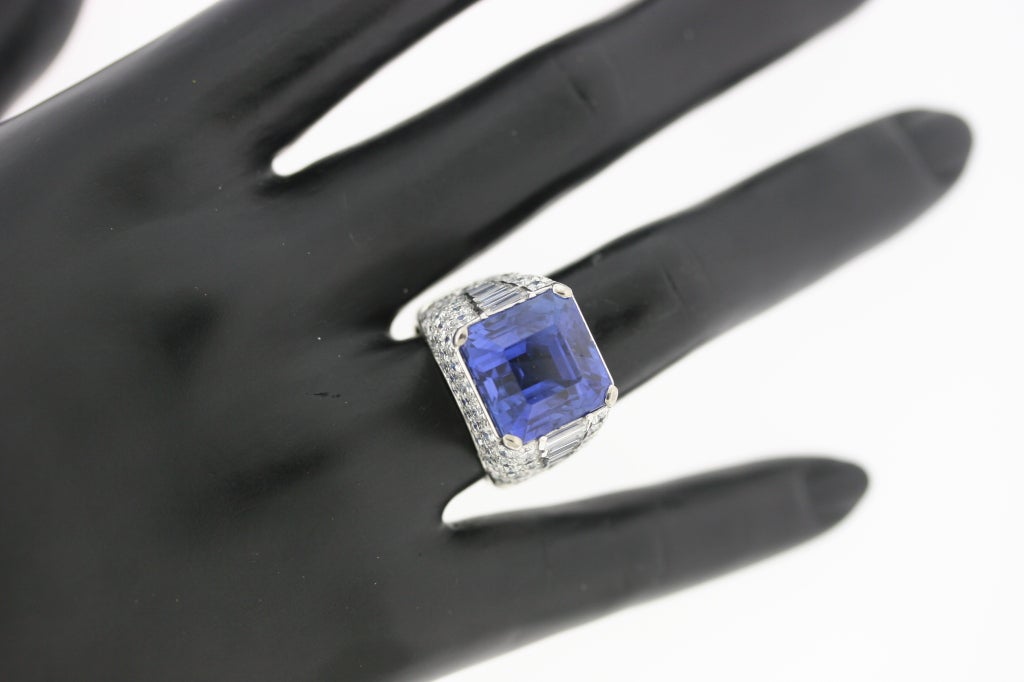 Women's BULGARI Ceylon Sapphire and Diamond Ring