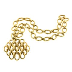 VAN CLEEF & ARPELS Paris  c.1972 Gold Convertible Necklace and Bracelets