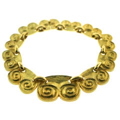 DAVID WEBB Gold Choker