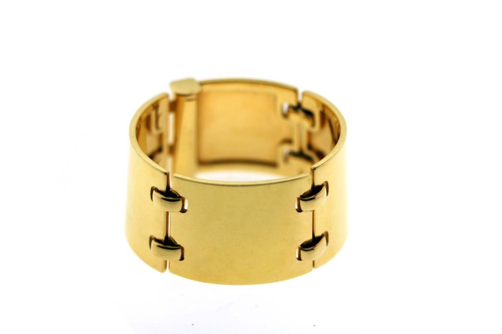 Women's or Men's HERMES Paris Gold Lacing Cuff