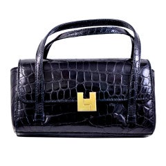 Lovely Lambertson Truex CrocodilebEvening Bag 1