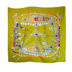 Magnificent Hermes Silk Scarf