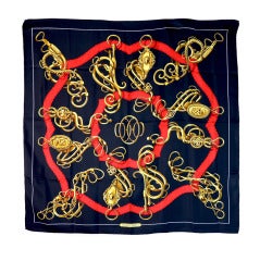 Sensational Hermes Scarf Chain Motif