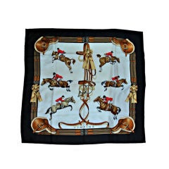 Hermes "Jumping" 35"  Scarf