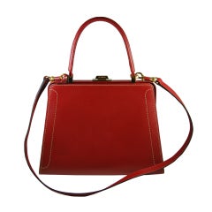 DELVAUX Red Leather