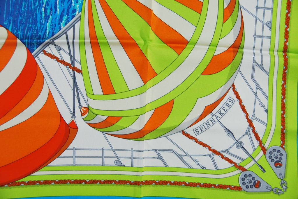 hermes spinnakers scarf