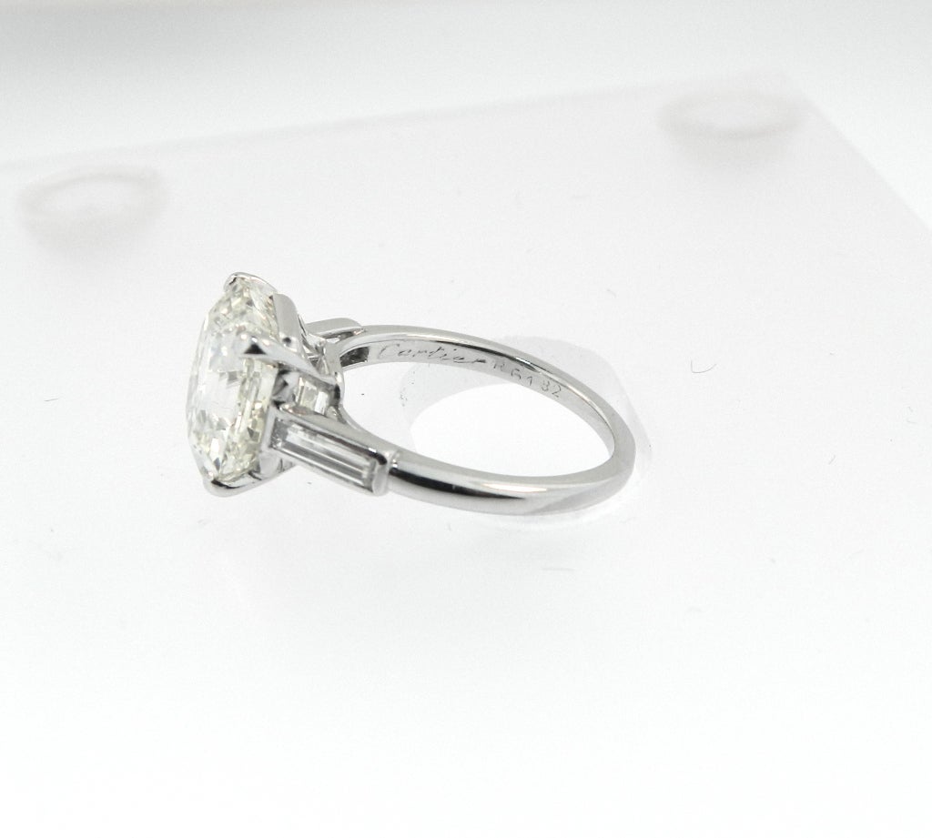Women's CARTIER Asscher Cut Diamond Ring
