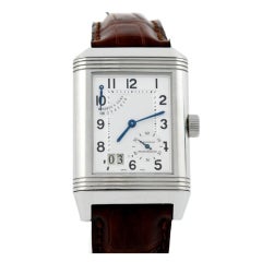 Jaeger-LeCoultre Stainless Steel Reverso Grande Date Wristwatch