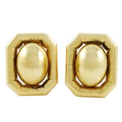 DAVID WEBB Gold Earrings
