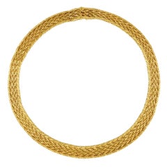 CARTIER Yellow Gold Necklace