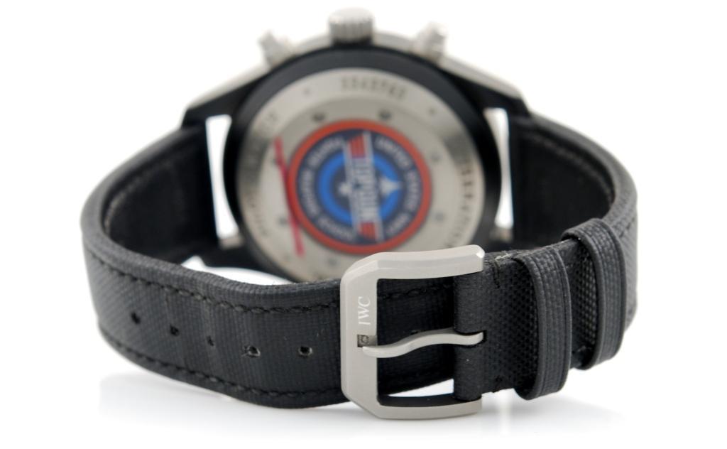 IWC Ceramic and Titanium Automatic Chronograph Watch Top Gun