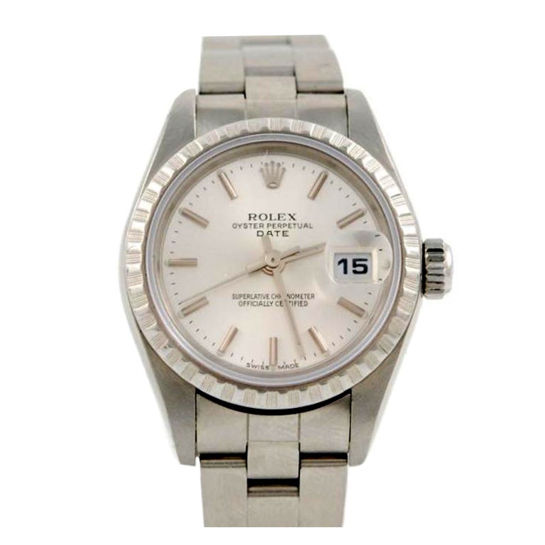 ROLEX Lady's Stainless Steel Date Wristwatch Ref 79160