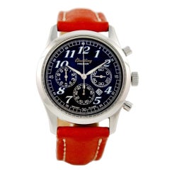 Used Breitling Steel Navitimer Premier Chronograph Wristwatch