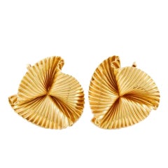 Tiffany & Co. Yellow Gold Clip-on Earrings