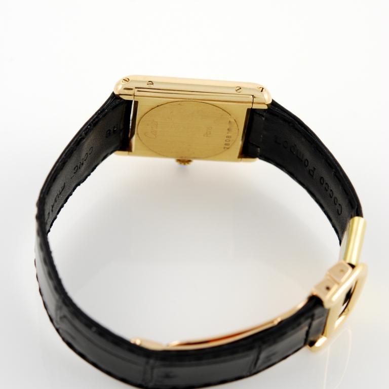 Cartier Yellow Gold Tank Louis Wristwatch In Excellent Condition In Verona, IT