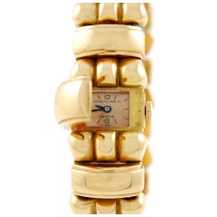 Patek Philippe Ladies Rose Gold Concealed Dial Bracelet Watch