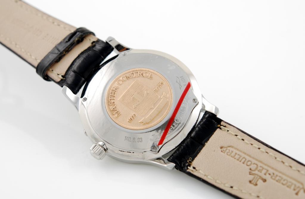 Men's Jaeger-LeCoultre Steel Master Reserve de Marche Wristwatch