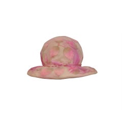 Silk Chiffon Leaf Hat