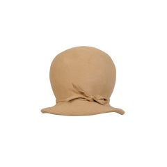 Taupe Wool Felt Hat