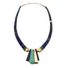 Vintage CHARLES LOLOMA Necklace with Museum Provenance