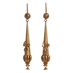 Georgian Torpedo Earrings