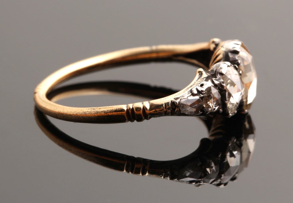 Exceptional Georgian Diamond Ring 1