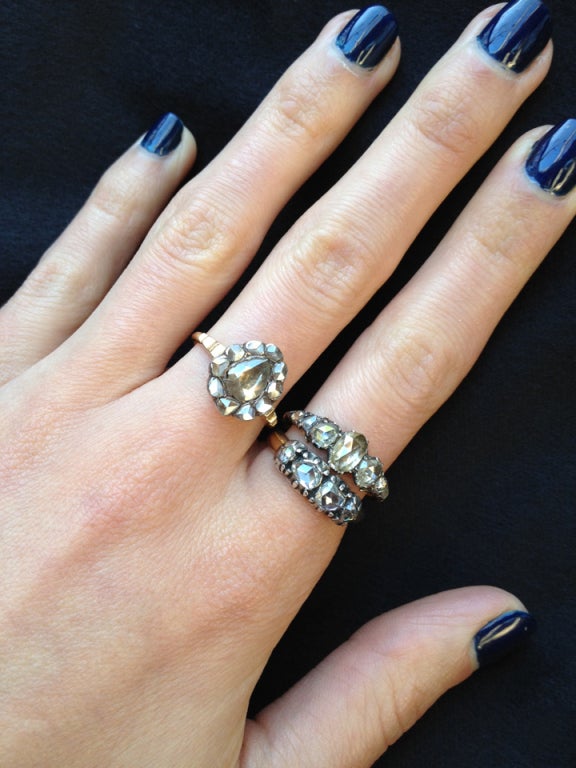 Exceptional Georgian Diamond Ring 3