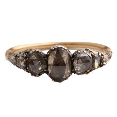 Exceptional Georgian Diamond Ring