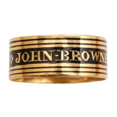 John Browne Remembrance Ring