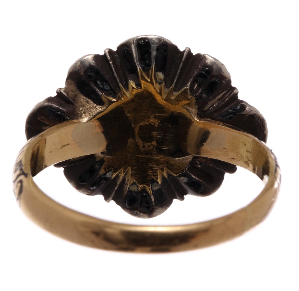 Georgian Late 17th Century Diamond Ring