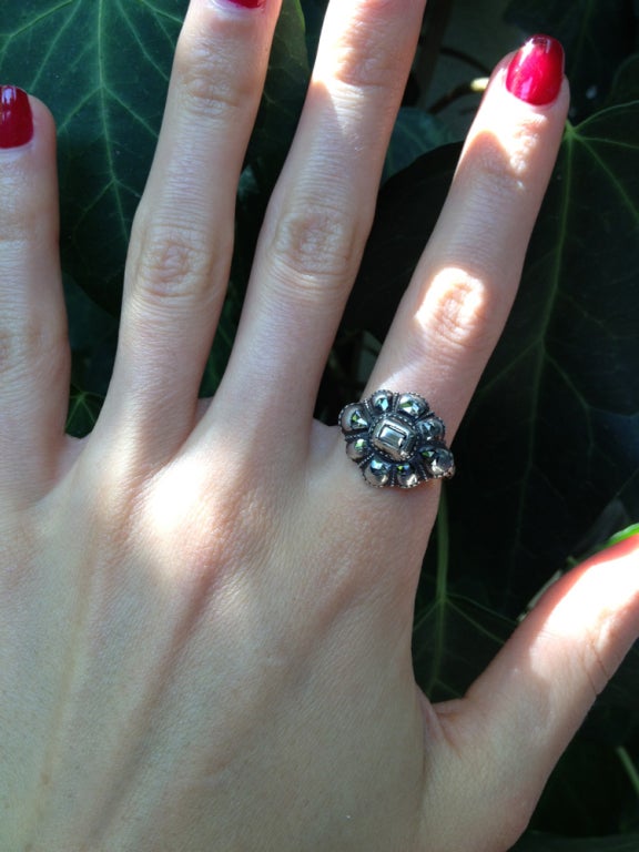 Late 17th Century Diamond Ring In Good Condition In Austin, TX
