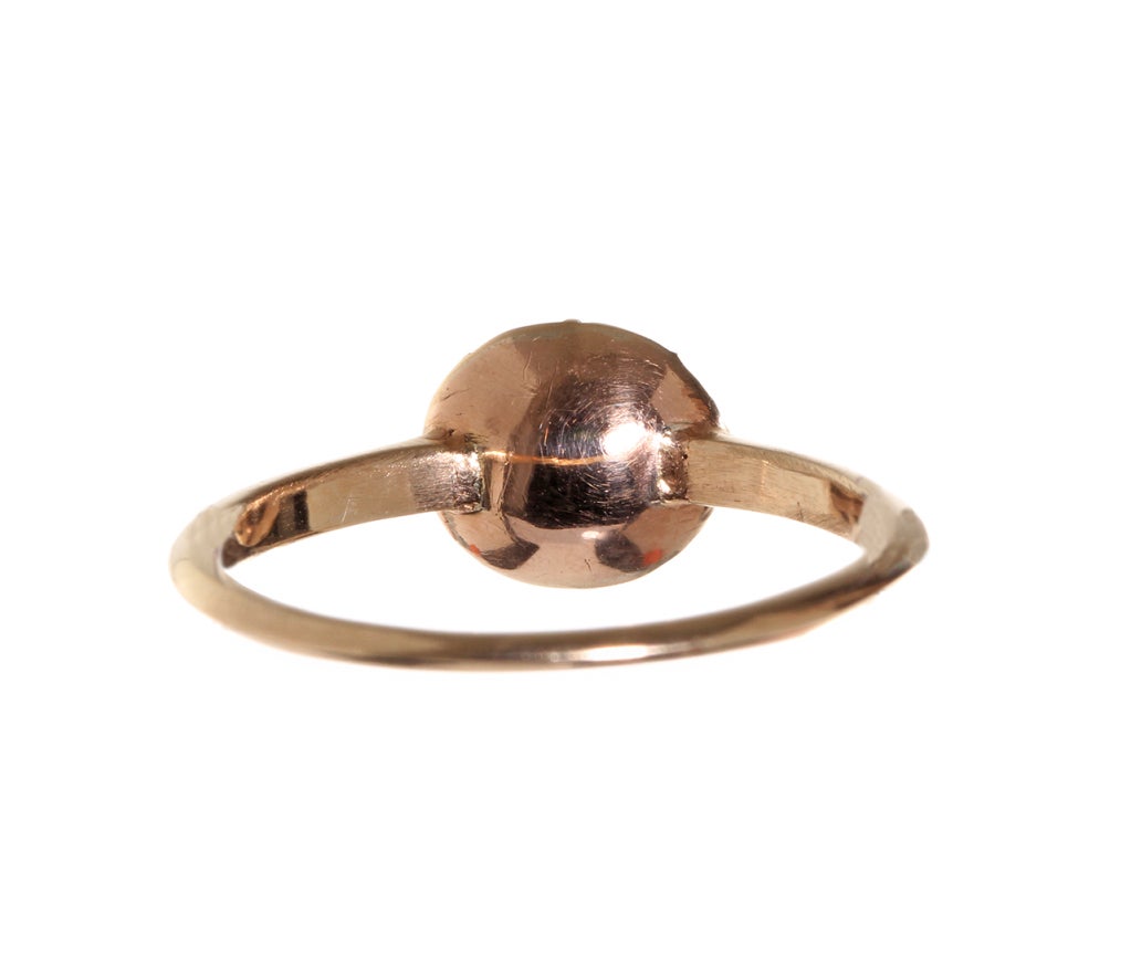 Women's Georgian Rose Cut Diamond Ring