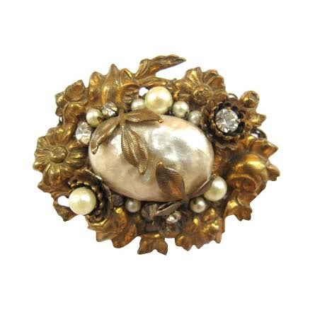 MIRIAM HASKELL BROOCH For Sale