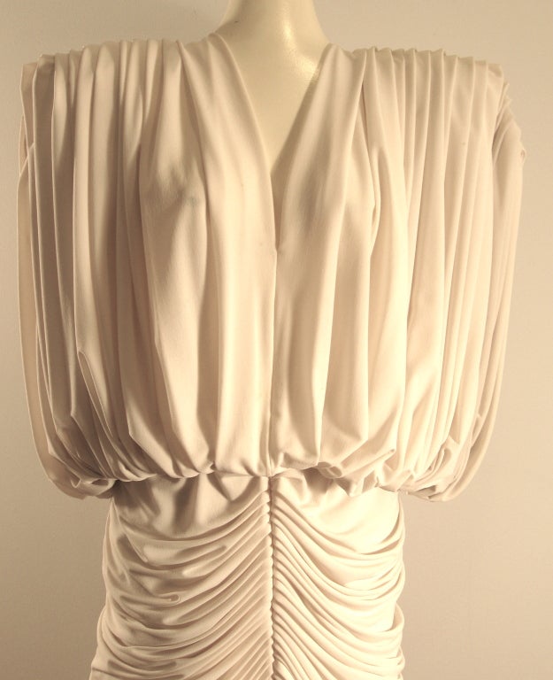 norma kamali goddess dress
