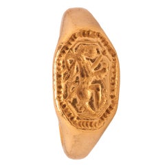 Carnival ring with juggling lion