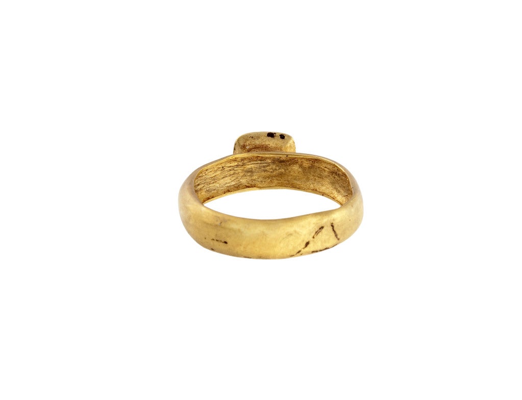 Women's or Men's Byzantine Ring With A Double Portrait