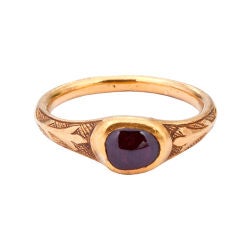 Gothic Gemstone Ring