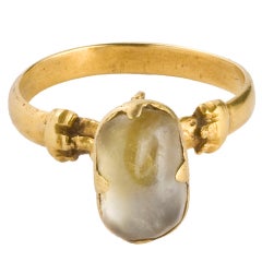 Medieval Gothic Gemstone Ring