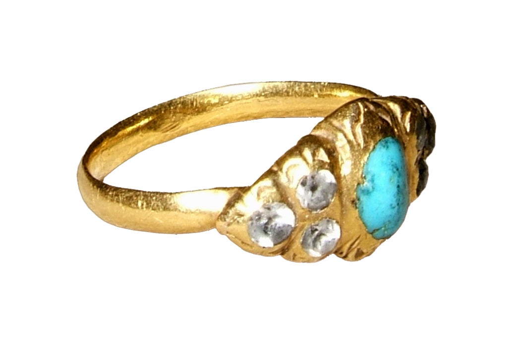 Women's Renaissance Gemstone Ring For Sale