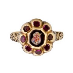 Baroque Gemstone Ring