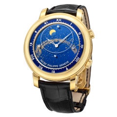 Used Patek Philippe Yellow Gold Celestial Grand Complication Wristwatch Ref 5102J