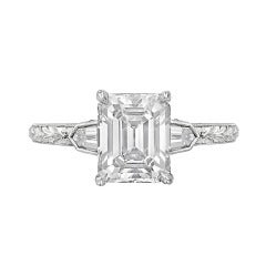 Emerald-Cut Diamond Ring Emerald-Cut Diamond Ring