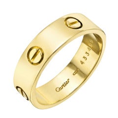 Cartier ​Men's Gold "Love" Wedding Band